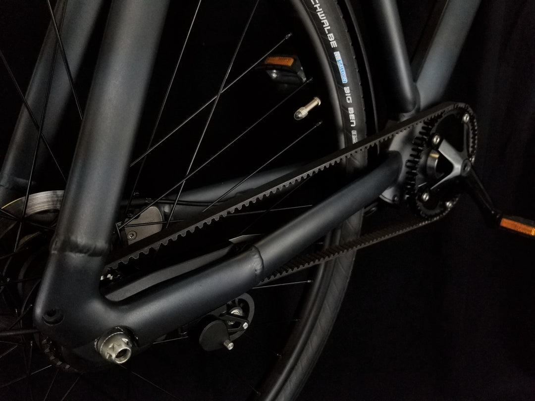 Veer Split Belt Pro belt drive on Vanmoof S3 bike